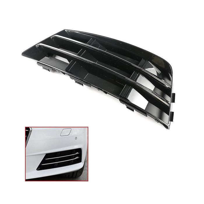 8w0807681r 8w0807682r Front Bar Lower Center Grille Chrome Fog Light Grille Cover Auto for A4 B9 20