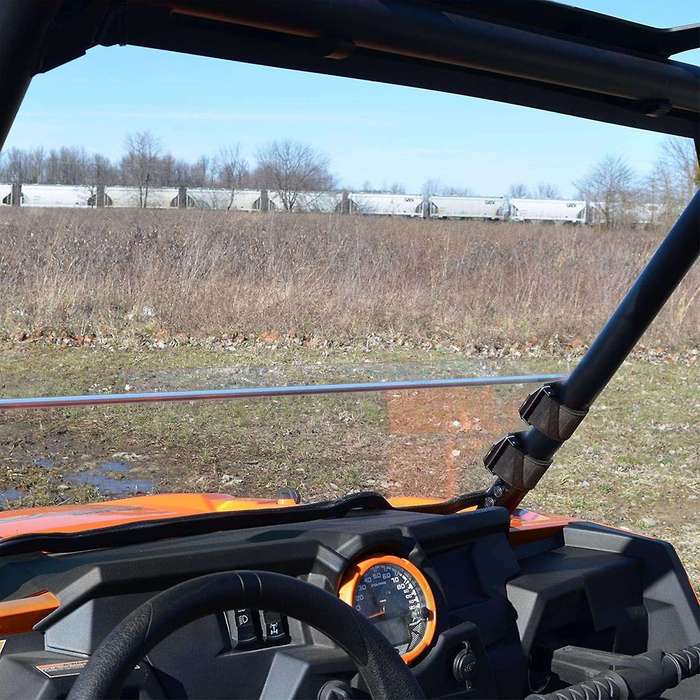 8X UTV Windshield Window HD Clamp Universal for X3 1000 Commander for Pioneer for RZR
