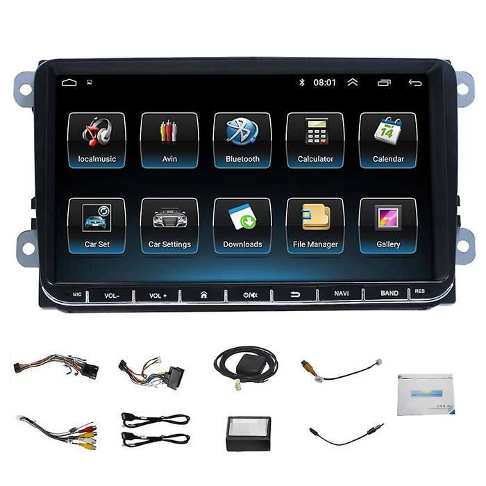 9 Inch Android 9.1 Car GPS Navigation Car Multimedia Player Wifi RDS Fit for GOLF 5 Golf 6 B6