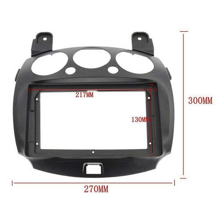 9 Inch Car Frame Fascia Adapter for 2 Demio 2007-2014 Android Radio Dash Fitting Panel Kit