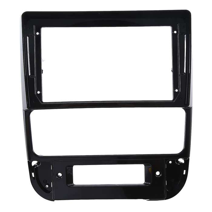 9 Inch Car Radio Fascia for 406 1999-2004 Install Facia Console Bezel Adapter Plate Trim Cover(black