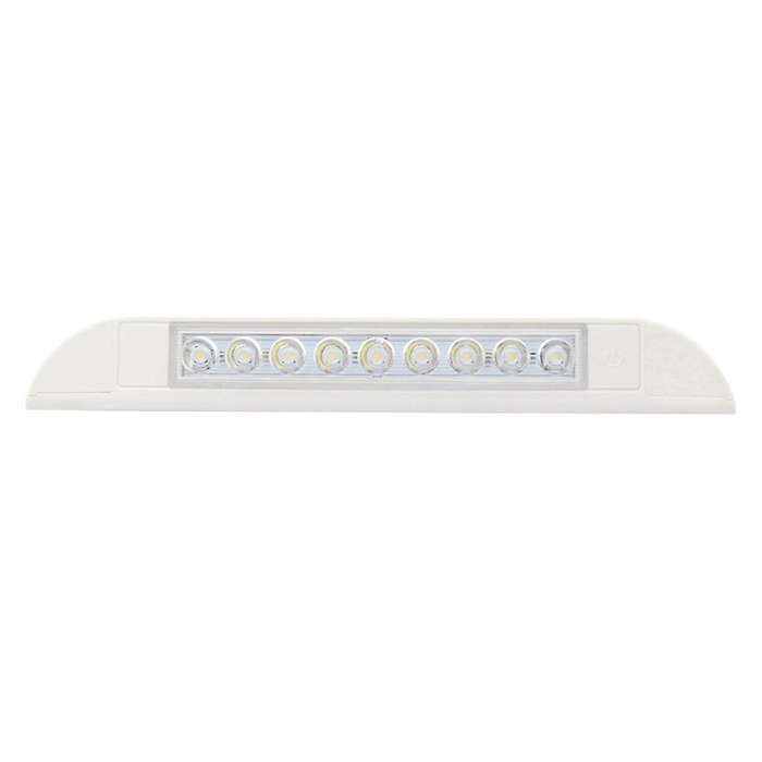 9 Led Awning Light 12v 24v Waterproof 256mm Exterior Motorhome Strip Lamp White