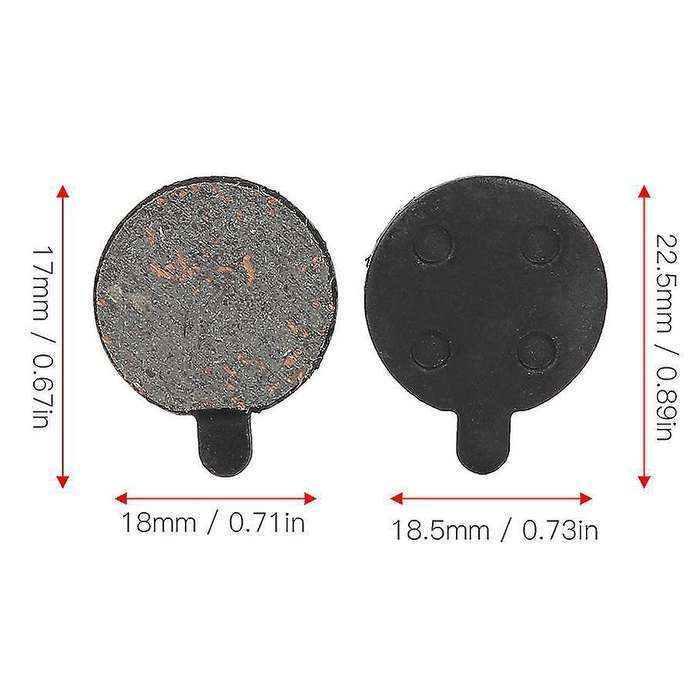 9 Pairs Scooter Disc Brake Pad Semimetal Pad for M365pro Electric Scooter