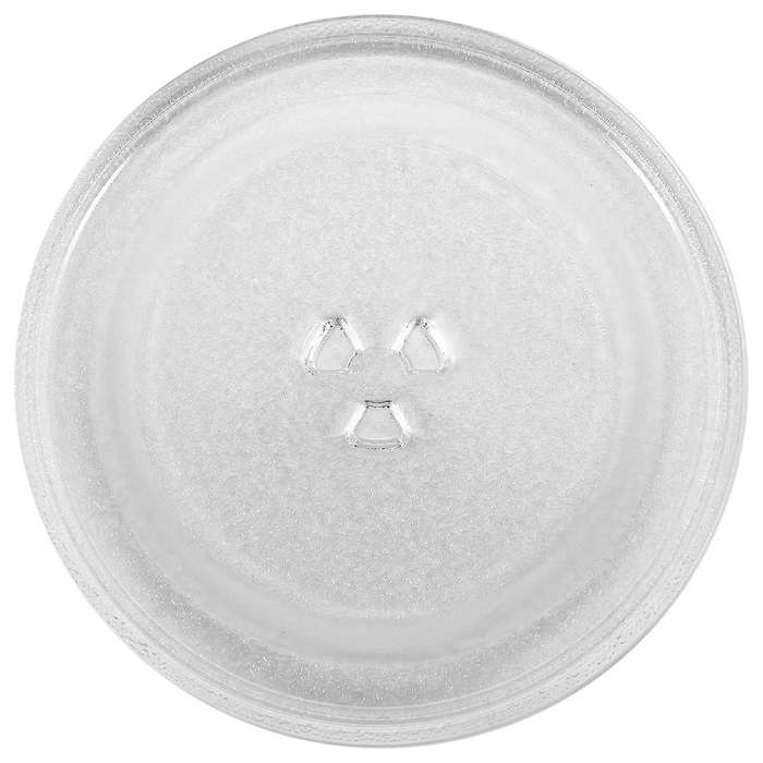 9.6 Inch Plate Spare Dish Durable Universal Turntable Glass Plates Round Replacement Plate