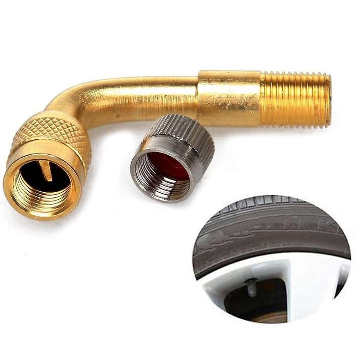 90 Degree Tire Pump Tube, Inflator Extension Nozzle, Elbow