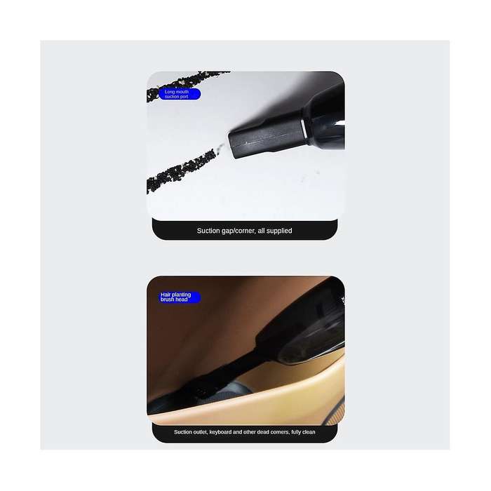 9000pa Car Vacuum Cleaner Wireless Handheld Super Suction 4 In 1 Vacuum Cleaner Led Lighting Auto H