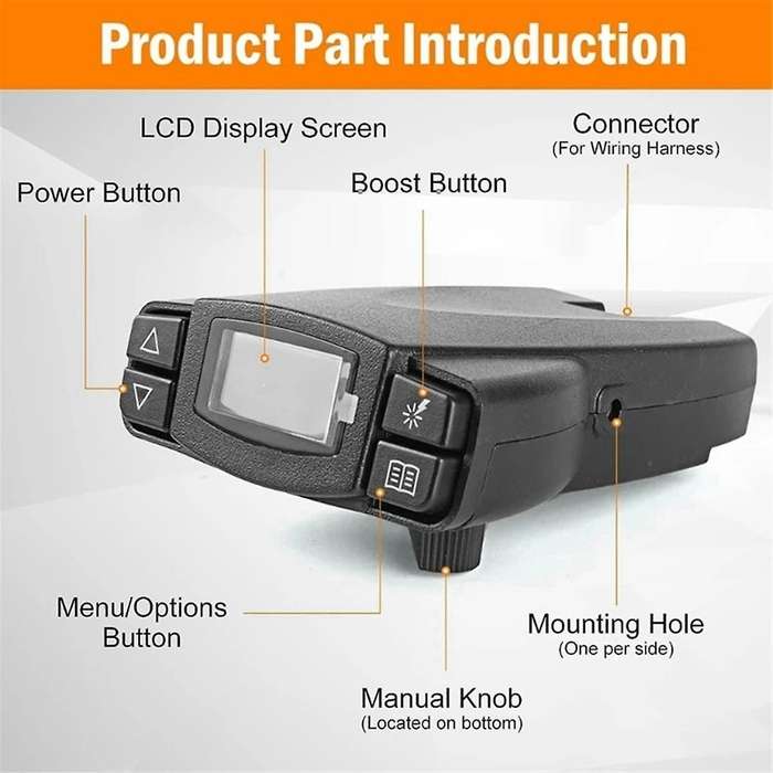 90195 Truck Brake Controller Brake Control Module for P3 Electric Proportional Trailer Brake Control