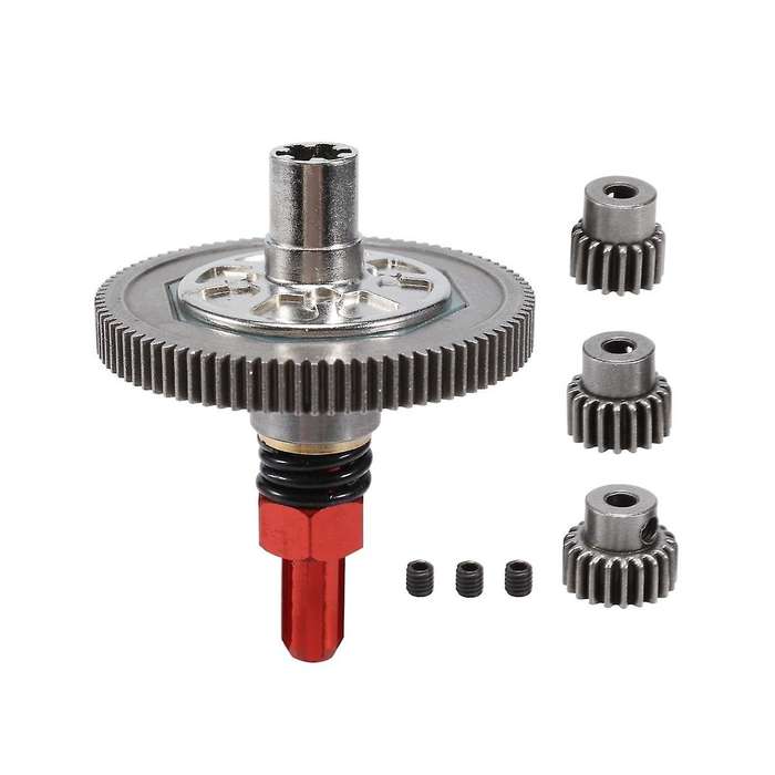 91t Spur Gear Slipper Clutch 17t 19t 21t Gear Set for Arrma 1/10 Senton Granite Big Rock Vorteks Up