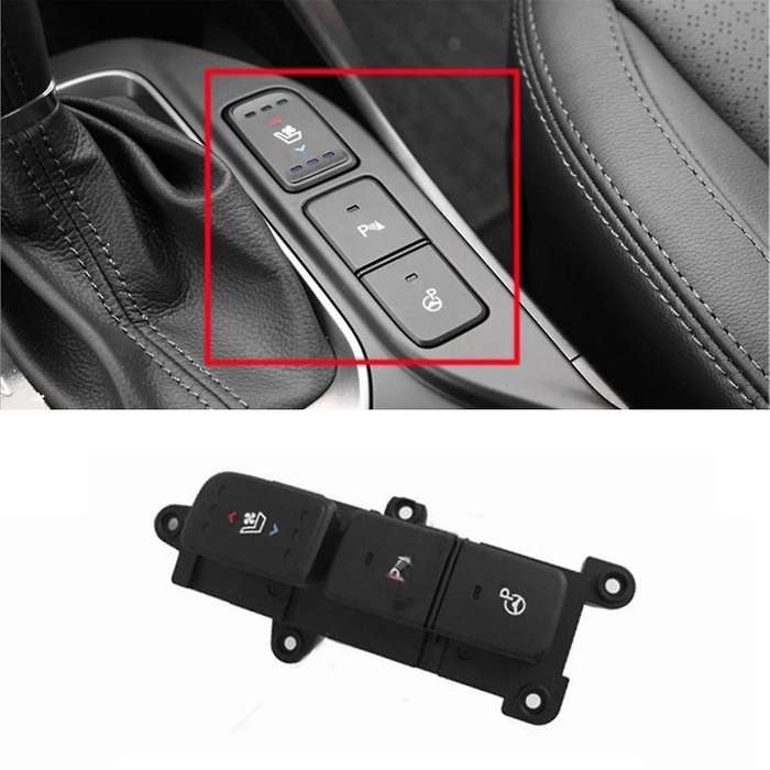 93315-2W325 Right Indicator Switch Assembly Electronic Handbrake Switch Seat Ventilated Heating Butt