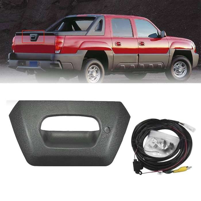 93440179 Handle Bezel with Camera for 1500 2500 2002-2006 Back Door Gate Handle Lock