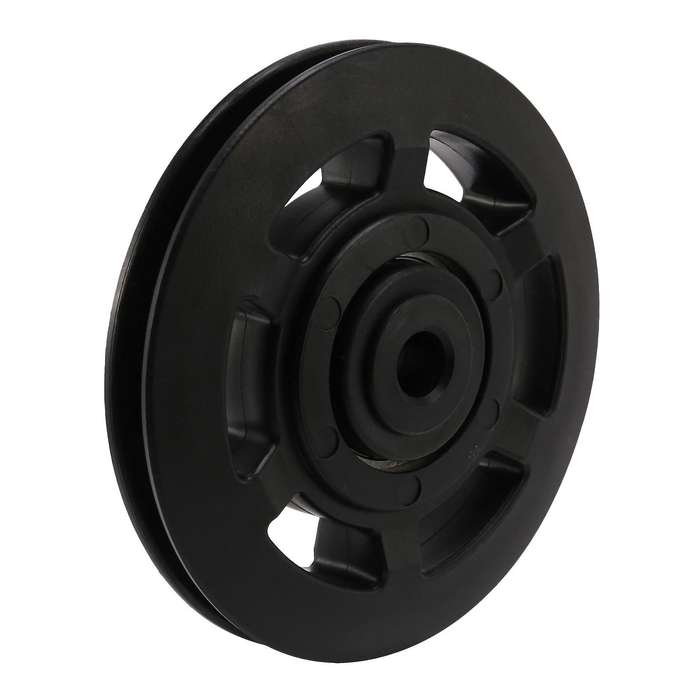 95mm Black Bearing Pulley Wheel Cable Gym Equipment Part Wearproof