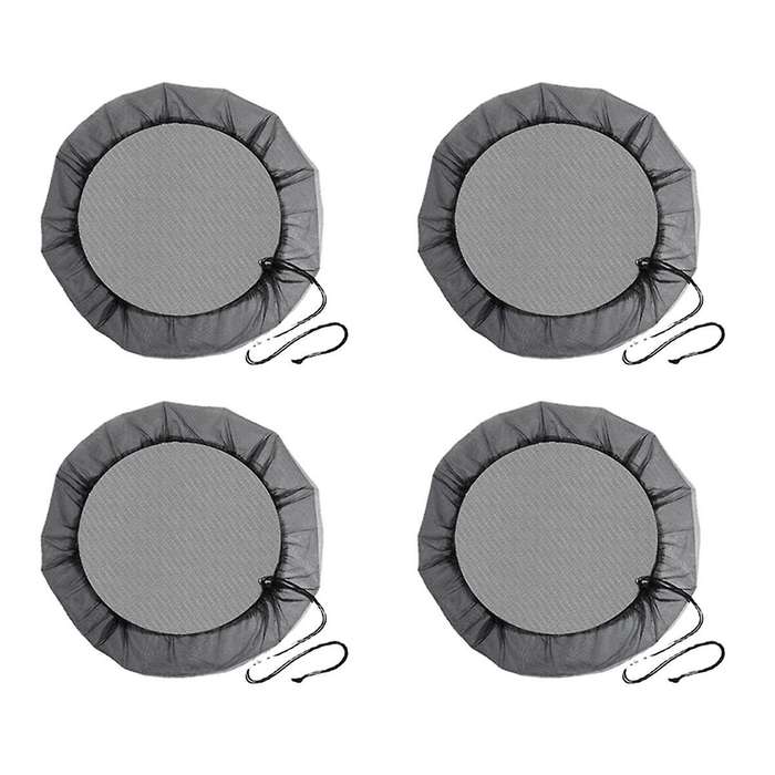 95cm Outdoor Garden Rain Barrel Mesh Cover Water Tank Protective Cover Filter Mesh Barrel Insect Ne