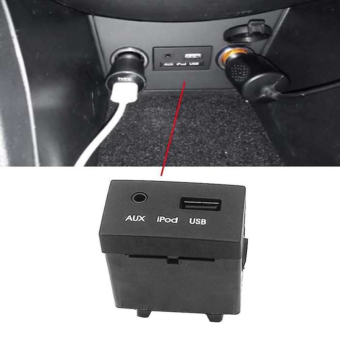 961201R000RY 96120-1R000 Car Console AUX USB Assembly for Accent 2011-2015