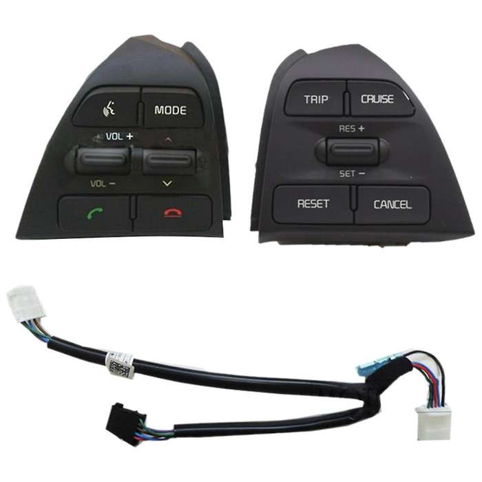 967001Y500 Cruise Control Volume Music Button and Wire Steering Wheel Button for PICANTO MORNING 15-