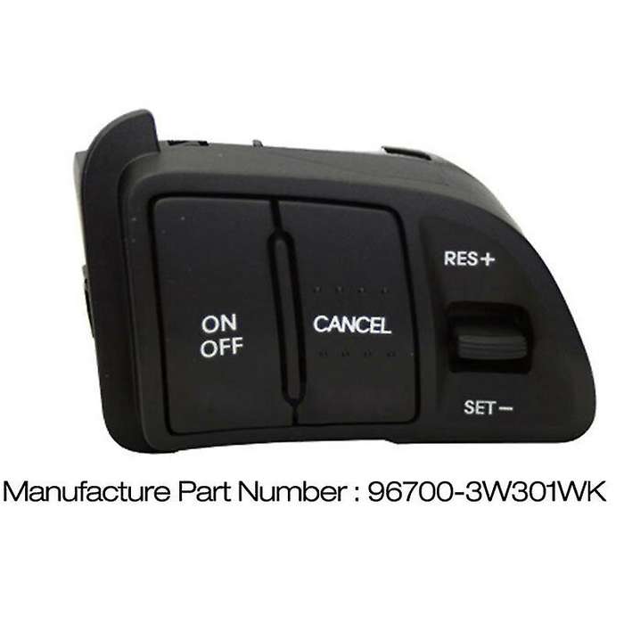 96700-3W301 Cruise Control Volume Music Button and Wire Steering Wheel Button for Sportager 2011-201