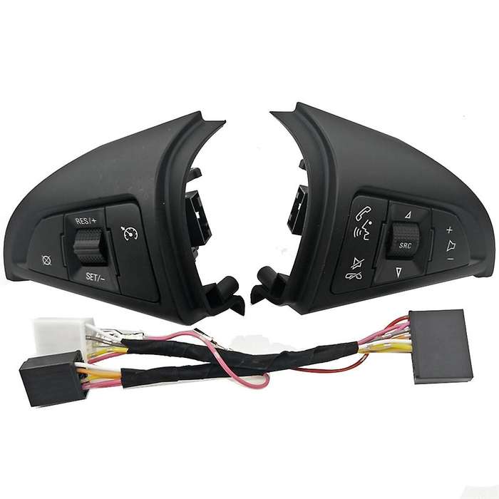 96892140 Left Speed Cruise Control Switch for Cruze 2009 -2014 Steering Wheel Button with Wire Harn