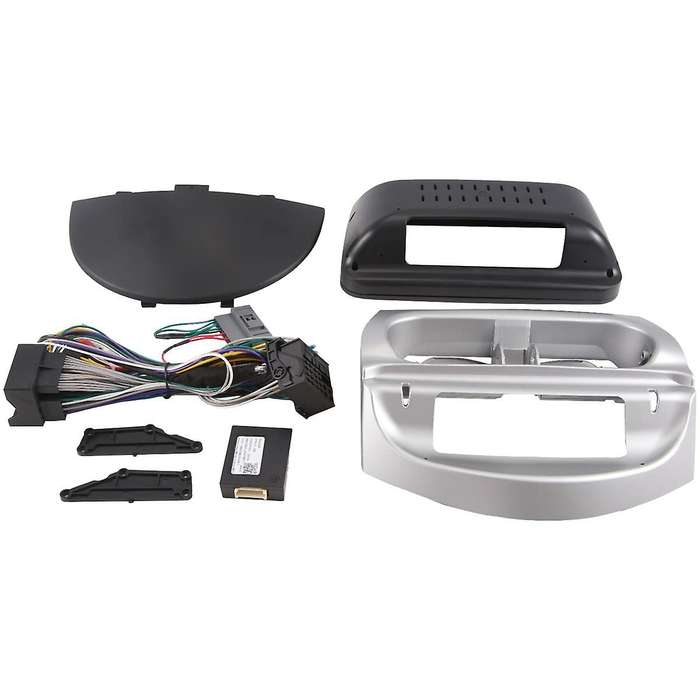 9INCH Car Frame Fascia Adapter Canbus Box Decoder Android Radio Dash Fitting Panel Kit for Opel Comb