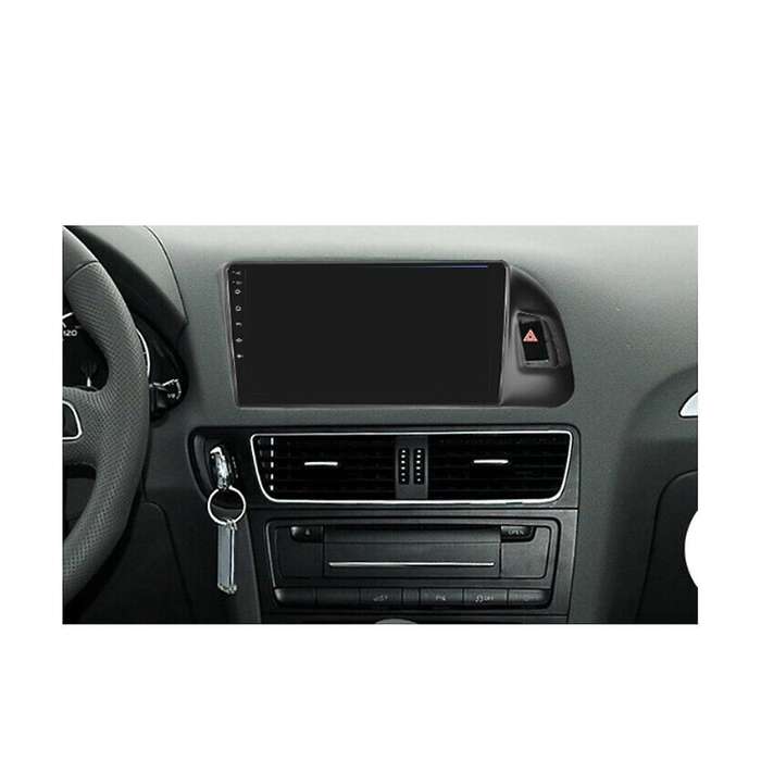 9inch Car Dvd Frame for Q5 2009-2018 Stereo Panel Frame Audio Dash Trim Facia Radio Player Screen 2