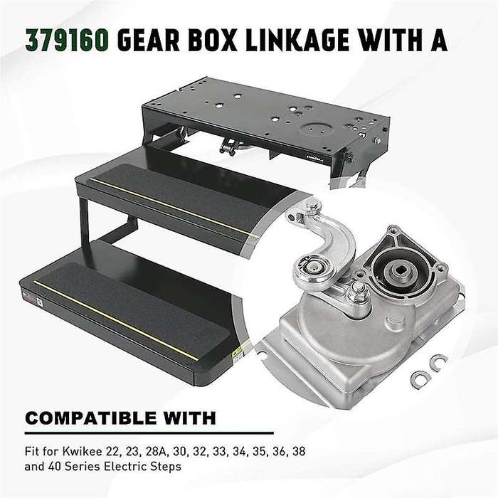 9Inch Linkage with A Assembly for Kwikee 22 32 40 Series 379160 1101425 RV Electric Steps PRC-1011-S