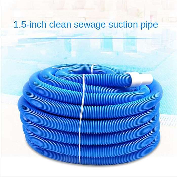 9M Swimming Pool Vacuum Hose with Swivel Cuff 38mm Swimming Pool Layer Suction Pipe Cleaning Accesso