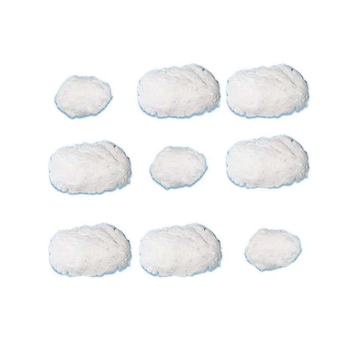 9pcs Clouds Decorations for Ceiling, Cotton Simulation Hanging Cloud Decoration, 3d Artificial Cloud