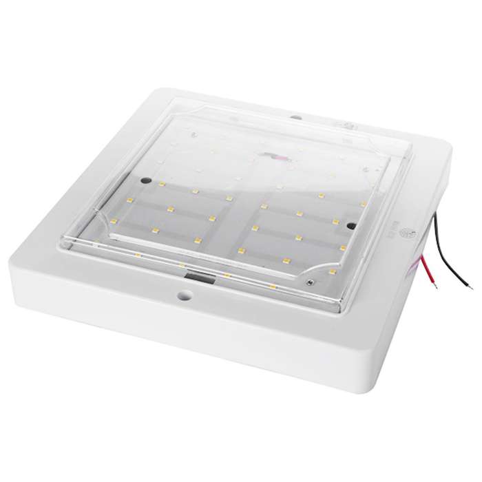 9w 12v Car Caravan Rv Led Interior Roof Ceiling Interior Lamp Dome Light Warm Light