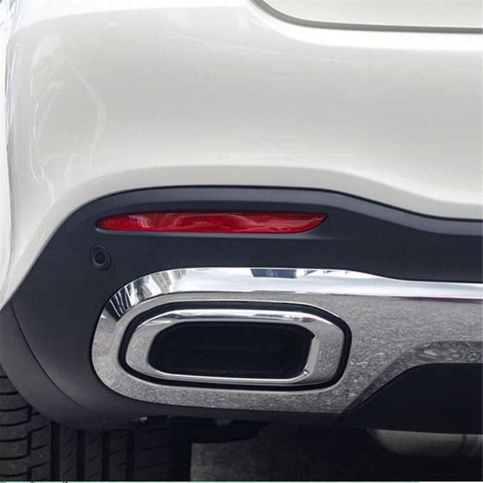 A 1678856900 A 1678857000 Tailpipe Bright Frame Exhaust Cover Car for C167 V167 Gls X167 W167 Glc X2