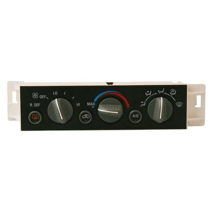 A/C Heater Climate Control Pannel with Rear Window Defogger Switch Fits 1996-2000 9378805 15-72547