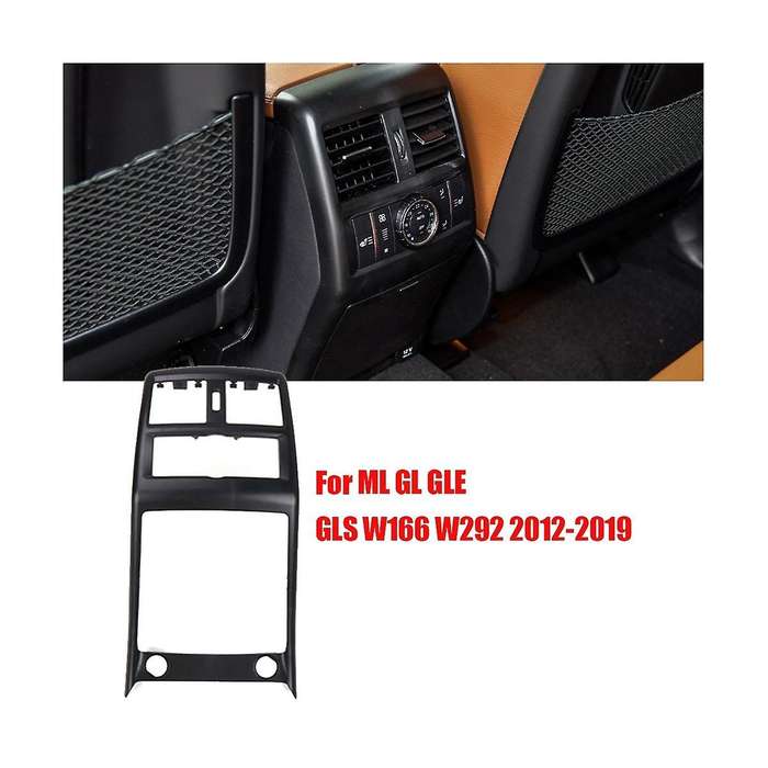A1666807403 Rear Center Air Conditioning Vent Frame Panel for W166 W292 2012-2019 A166 680 7403 905
