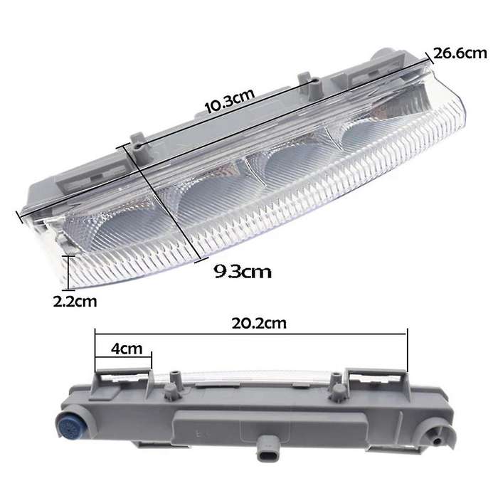 A2049068900 A2049069000 Car Front LED DRL Daytime Running Light Fog Lamp for - W204 W212 C250 C350