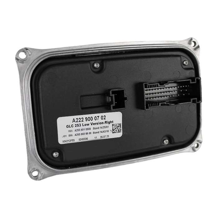 A2229004812 Right Side Led Headlight Programmable Control Unit Module Ballast for Glc X253 W253 2015