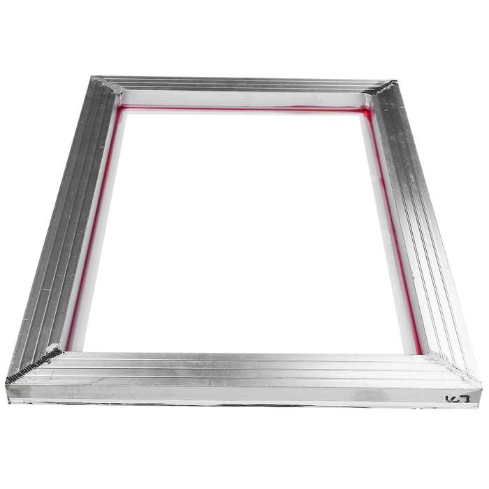A3 Screen Printing Aluminum Frame 31x41cm with White 43t Silk Print Polyester Mesh for High-precisio