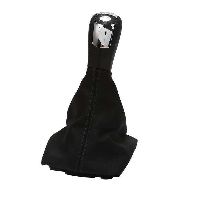 ABS & PU Car Gear Shift Knob Lever Shifter Gaiter Boot Cover Case for 2 A5 A6 2004-2013