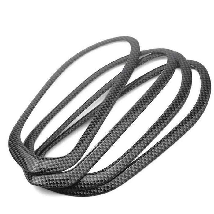 ABS Carbon Fiber Door Inner Handle Cover Trim for 8Th 2006-2011