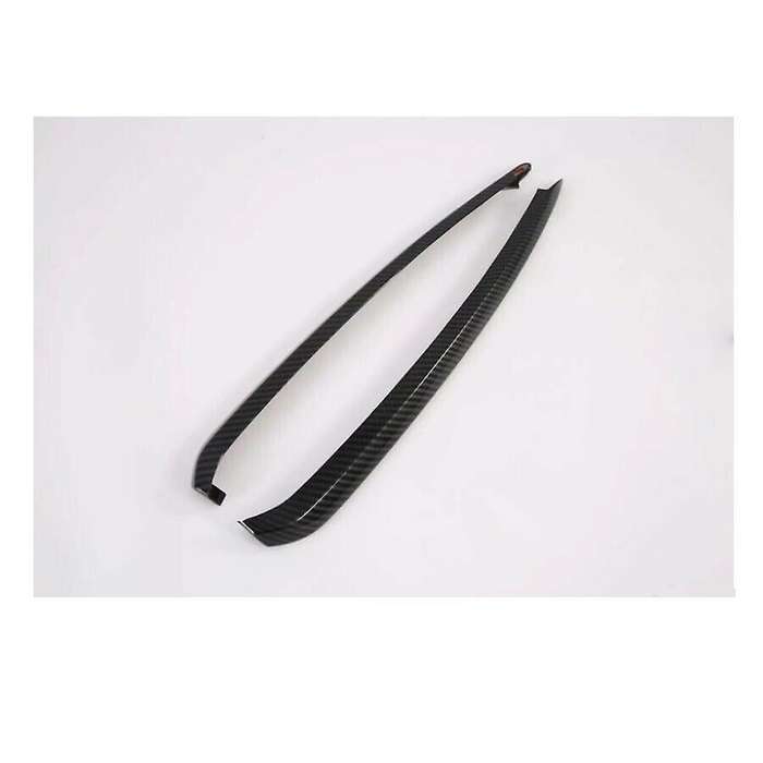 ABS Carbon Fiber Front Fog Light Eyebrow Decoration Trim for 6 2018-2020
