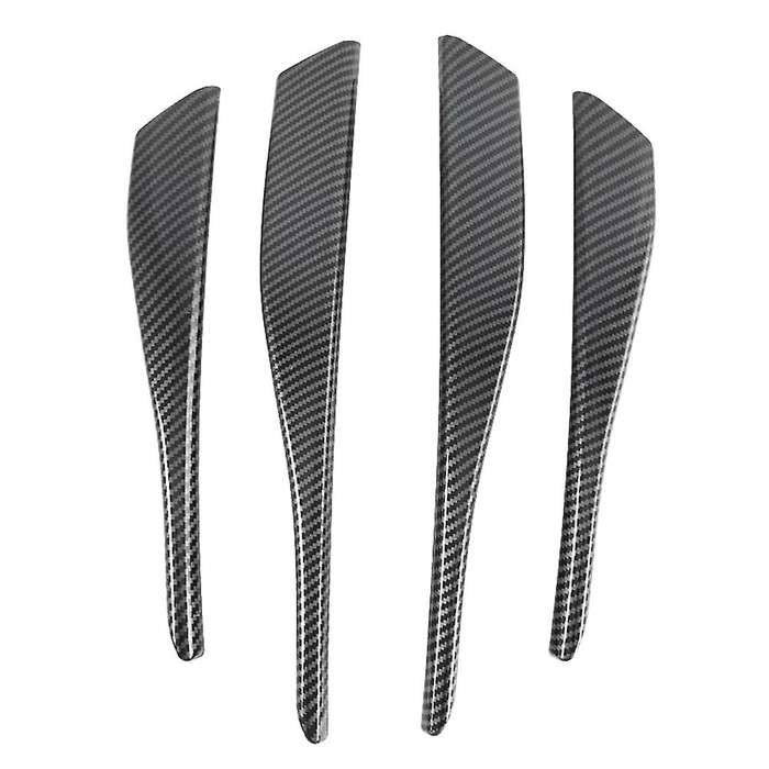 ABS Carbon Fiber Front Bumper Lower Grille Frame Fog Light Cover Trim for Golf 8 MK8 Accessories 202