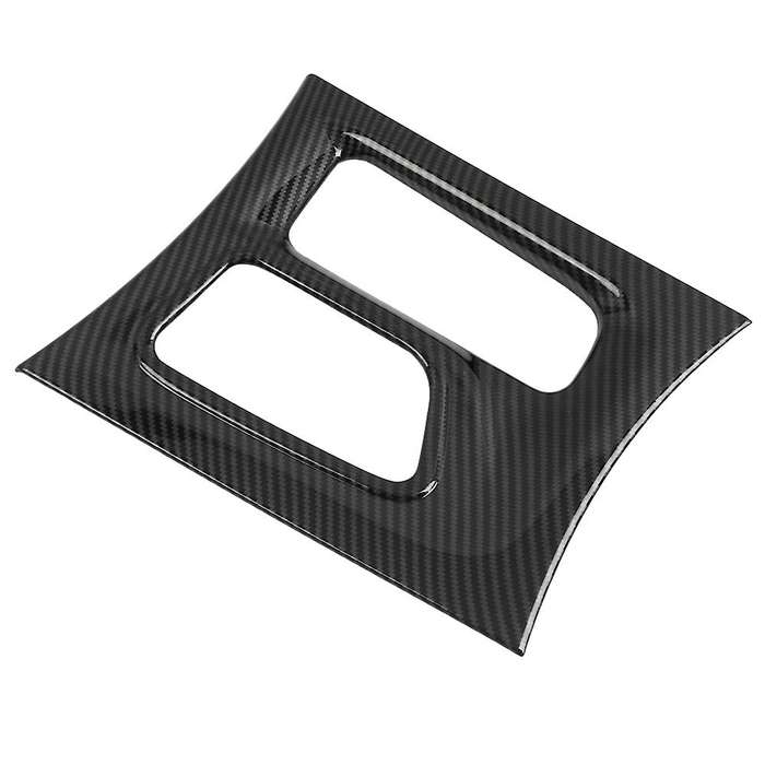 ABS Carbon Fiber Interior Gear Shift Panel Cover Trim for Charger 2015-2020 LHD