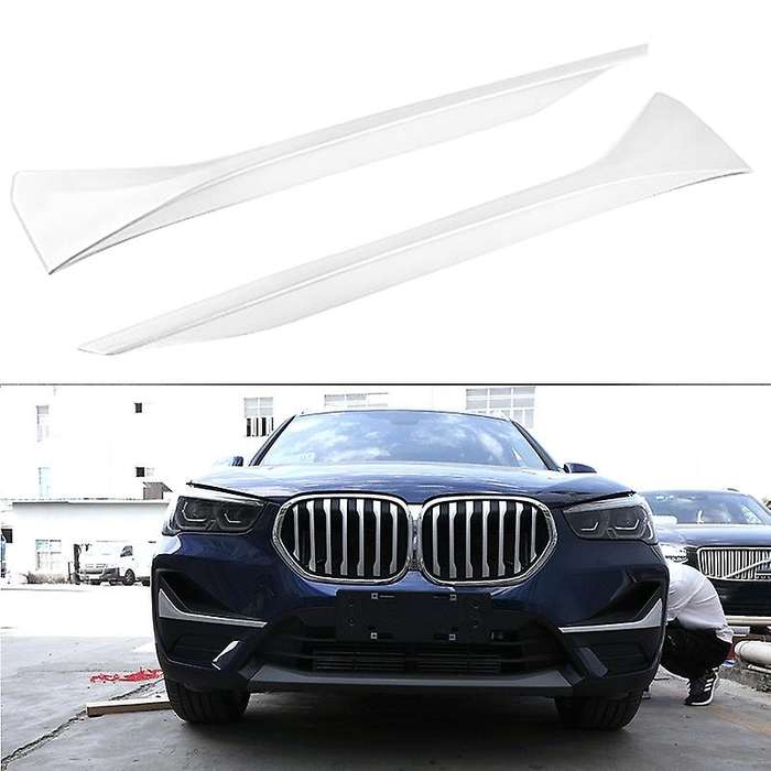 ABS Chrome Replacement Front Fog Light Cover Trim Strips for  X1 F48 2020