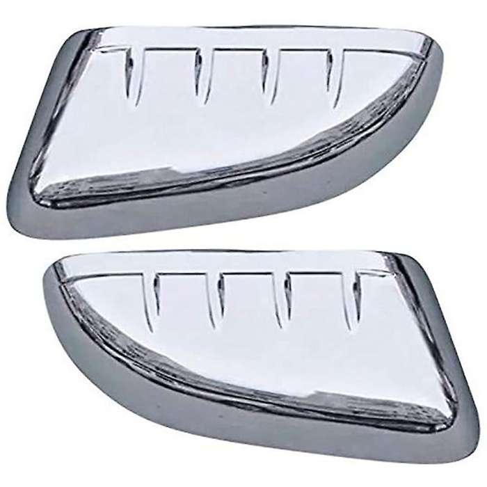ABS Chrome Top Half Rear View Mirror Cover Covers for Explorer 2011-2015 Car Accessories