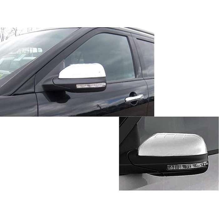 ABS Chrome Top Half Rear View Mirror Cover Covers for Explorer 2011-2015 Car Accessories