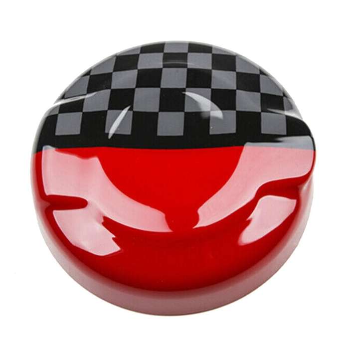 ABS Fuel Tank Filler Protection Cover Gas Cap Cover Trim Decor for F55 F56 F57 2.0T Accessories Red+