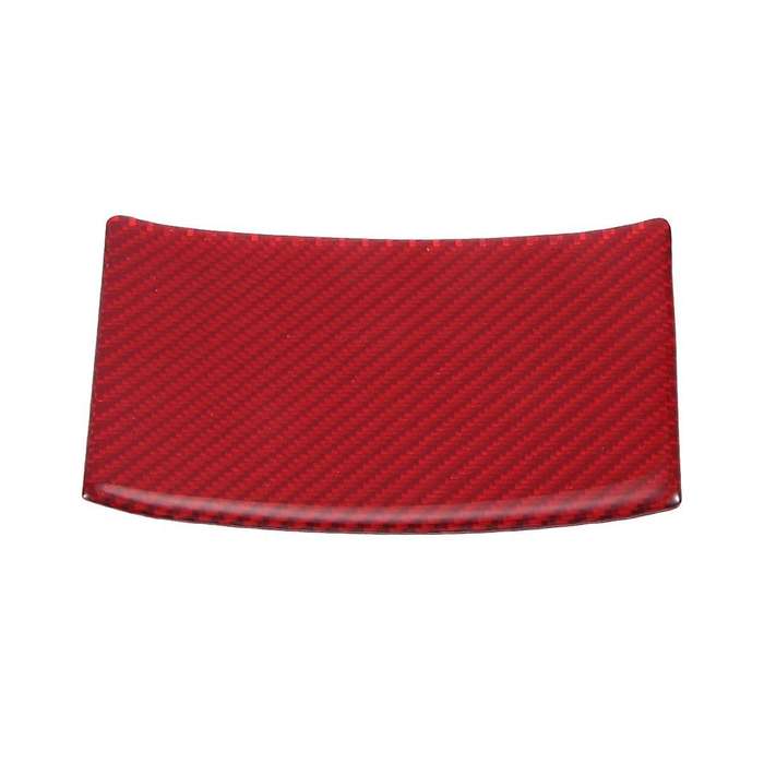 ABS Red Carbon Fiber Armrest Box Cover Trim Decor Sticker for 10Th Gen 2016 2017 2018 2019