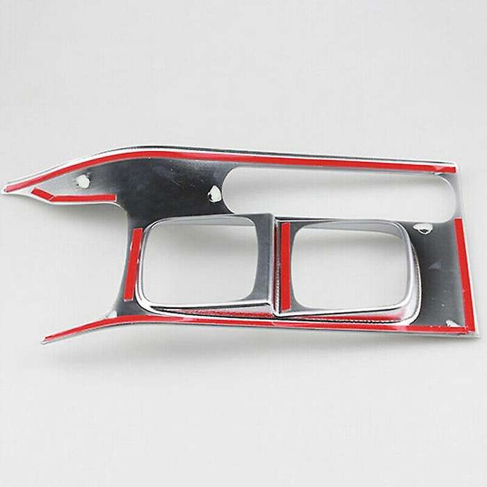 ABS Silver Car Water Cup Holder Cover Trim Central Control Cup Holder Cover for Vitara Escudo 2015-2