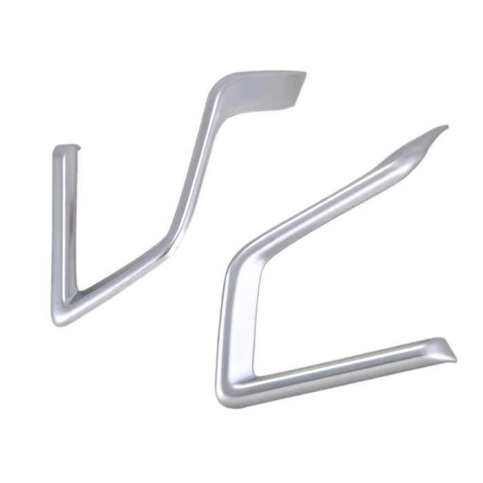 ABS Silver Steering Wheel Switch Trims Cover for Crosstrek XV 2018-2020