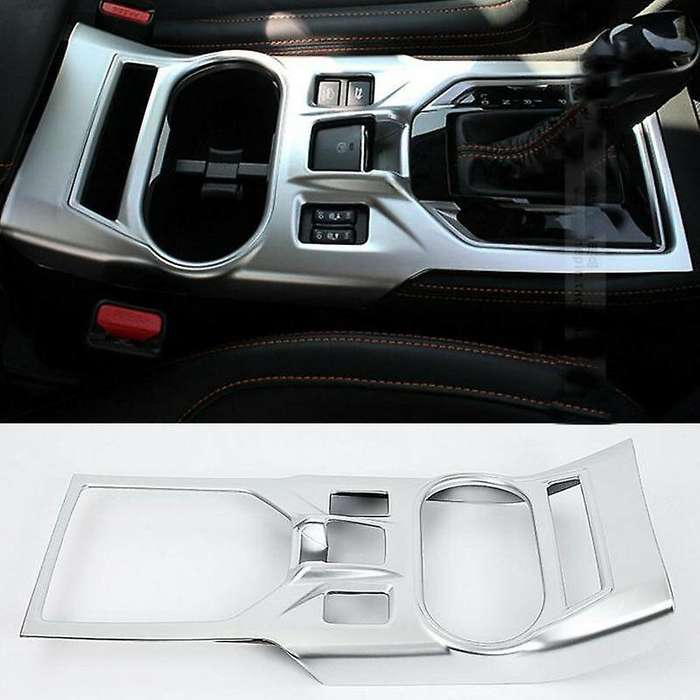 ABS Silver Gearbox Shift Panel Cover Trims for XV Crosstrek 2017 - 2020 Accessories