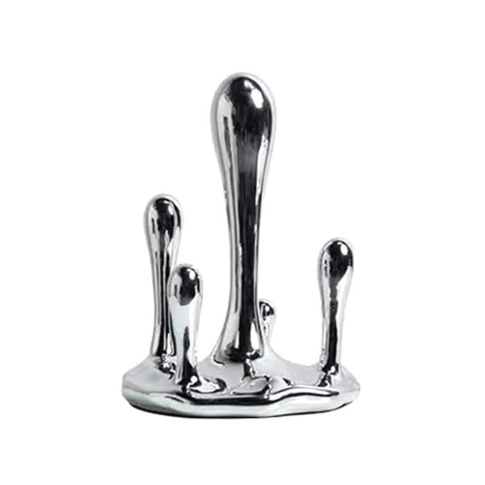 Abstract Water Droplet Resin Sculpture Crafts Ornament Home Decoration Study Table Desk Aesthetic Ar