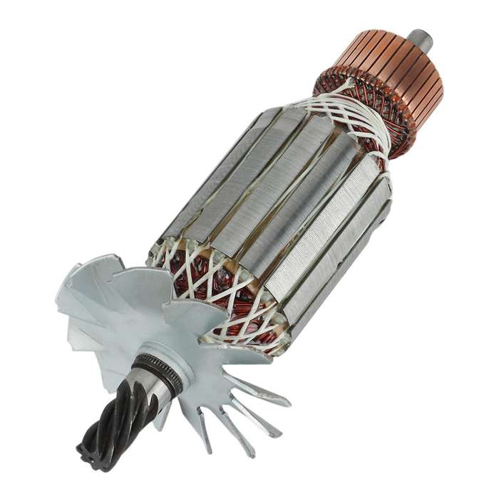 AC220-240V 7 Teeth Drive Shaft Electric Hammer Steel Cutting Machine Rotor 355 for 2414NB 2414B 5165