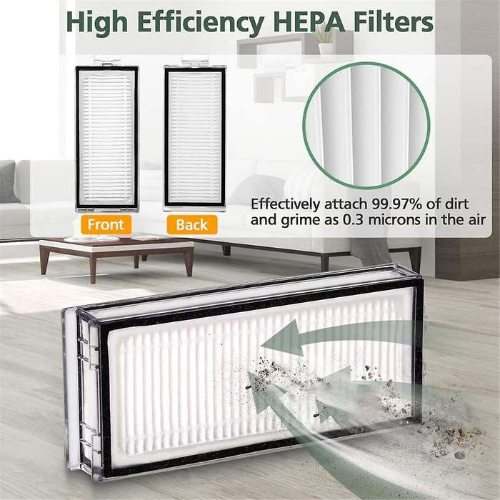 Accessories Kit for Q5 Pro/q5 /q8 Max/q8 , Roller Brush, Cleaning Brush, Hepa Filter