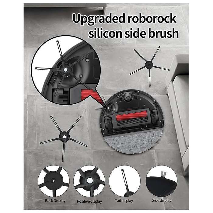 Accessories Kit for Q5 Pro/q5 /q8 Max/q8 , Roller Brush, Cleaning Brush, Hepa Filter