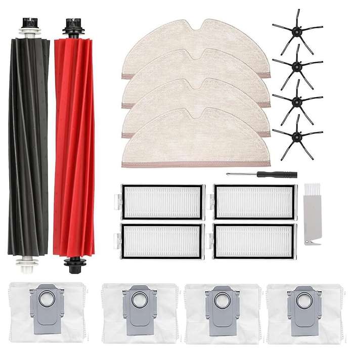 Accessories Kit for Q5 Pro/q5 /q8 Max/q8 , Roller Brush, Cleaning Brush, Hepa Filter